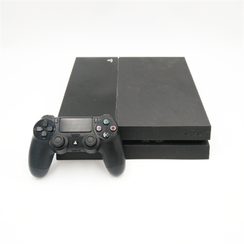 Playstation 4 Konsol 500GB - Sort - SNR 03-27452224-7823578 (B Grade) (Genbrug)